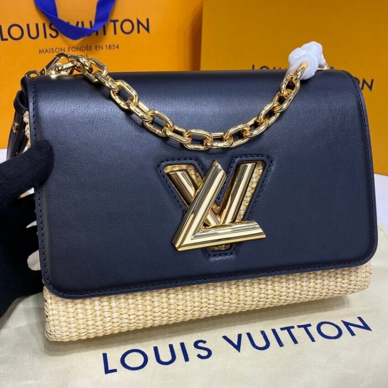 Louis Vuitton Twist MM M57647 Negro-7