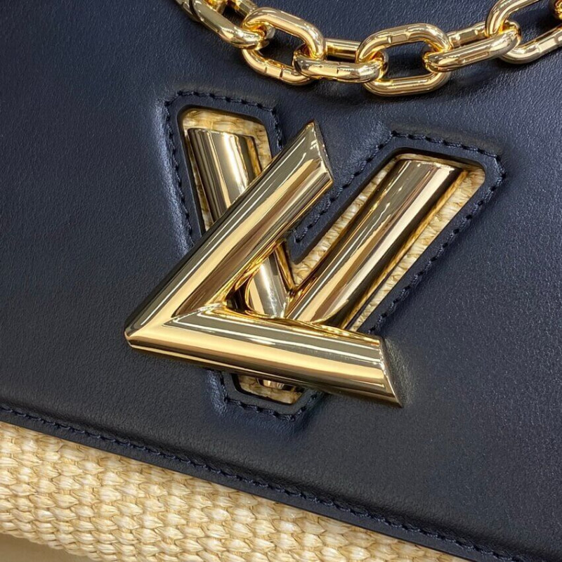 Louis Vuitton Twist MM M57647 Negro-8