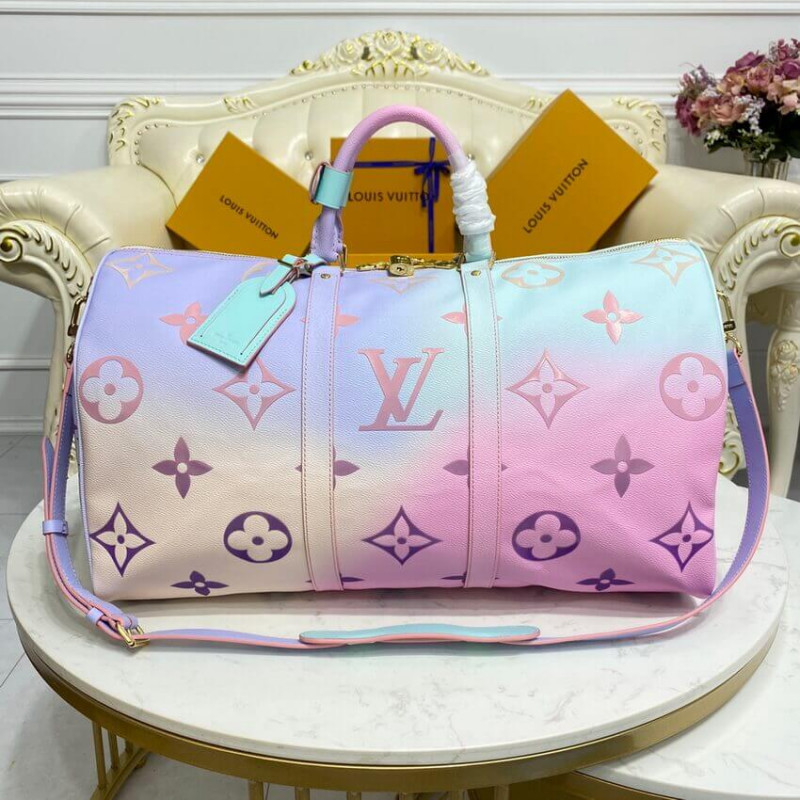 Louis Vuitton Keepall Bandouliere 45 M59943 Sunrise Pastel-1