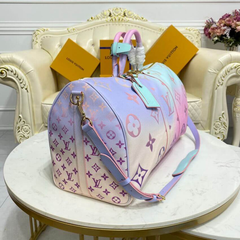 Louis Vuitton Keepall Bandouliere 45 M59943 Sunrise Pastel-2