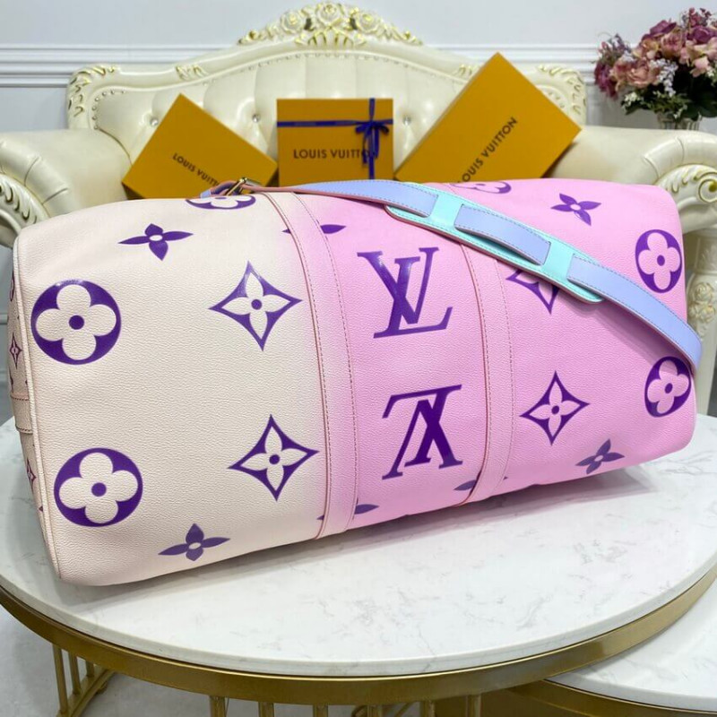Louis Vuitton Keepall Bandouliere 45 M59943 Sunrise Pastel-4