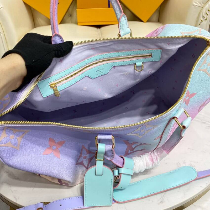 Louis Vuitton Keepall Bandouliere 45 M59943 Sunrise Pastel-9