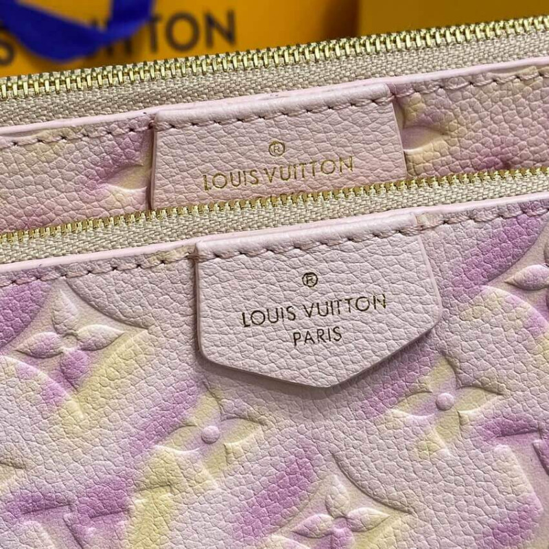 Louis Vuitton Multi Pochette AccessOires M46093 Pink-7
