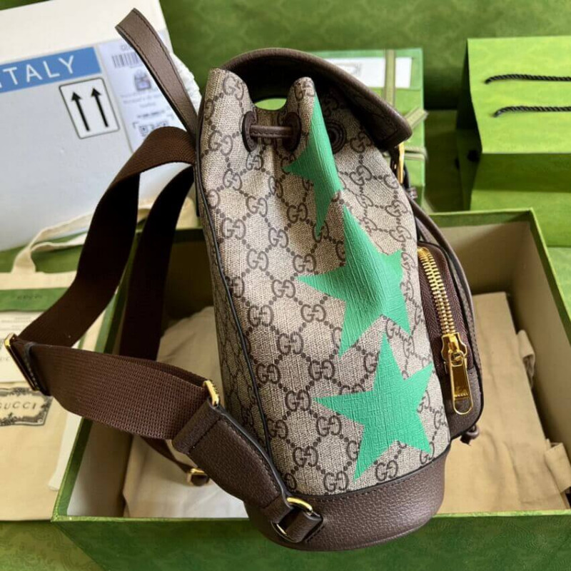 mochila Gucci con entrelazado G 674147-4