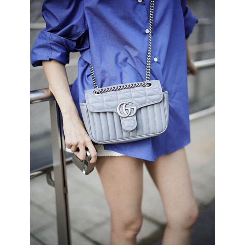 Gucci GG Marmont Mini Shoulder Bolsa 446744-7