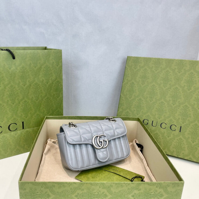 Gucci GG Marmont Mini Shoulder Bolsa 446744-10