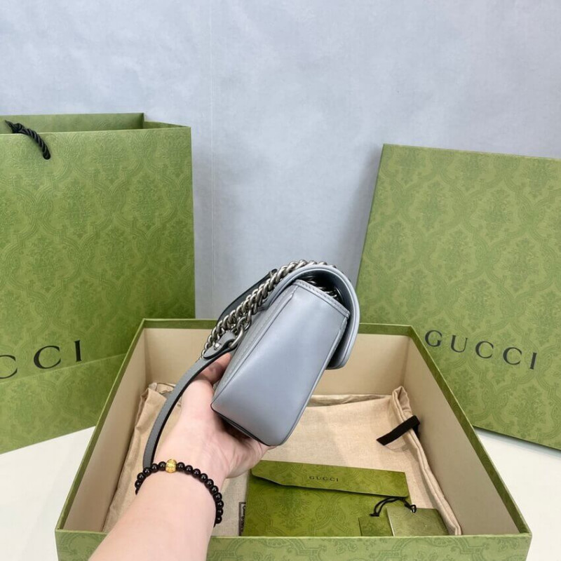 Gucci GG Marmont Mini Shoulder Bolsa 446744-12