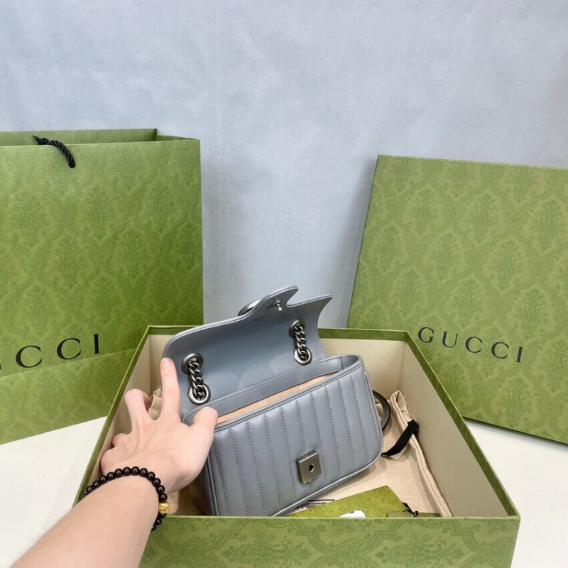 Gucci GG Marmont Mini Shoulder Bolsa 446744-15