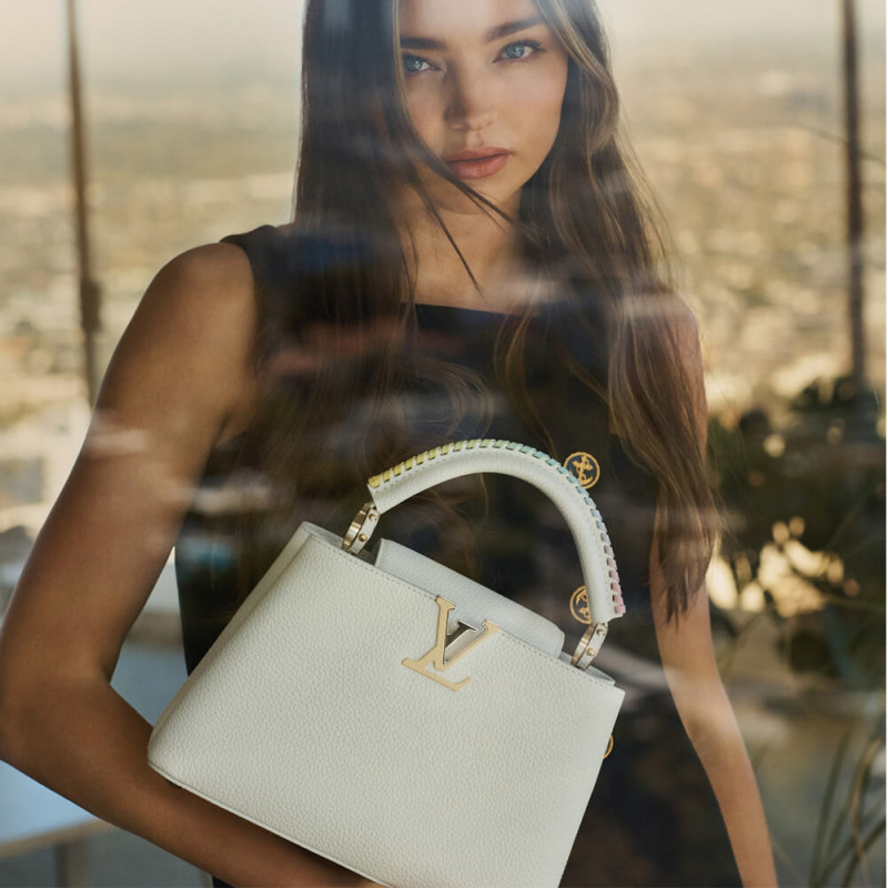 Louis Vuitton Capucines BB Bolsa M57941 White-1