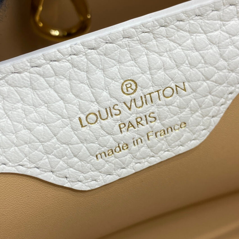 Louis Vuitton Capucines BB Bolsa M57941 White-14