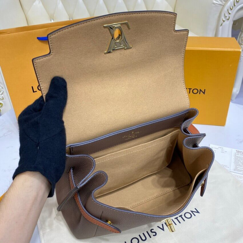 Louis Vuitton Lockme Ever BB M56645 Smokey/Quartz/Caramel-13