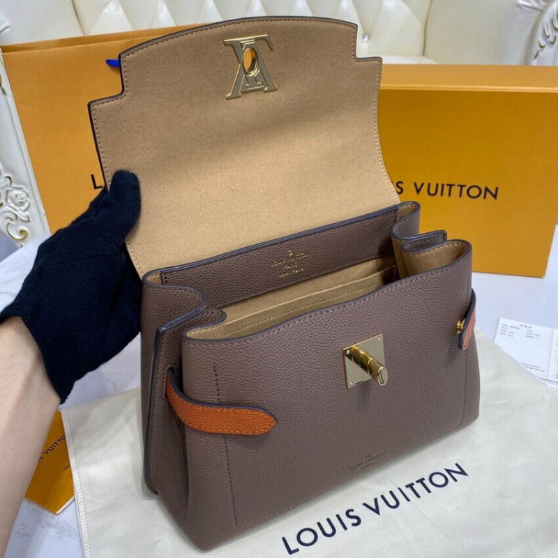 Louis Vuitton Lockme Ever BB M56645 Smokey/Quartz/Caramel-14