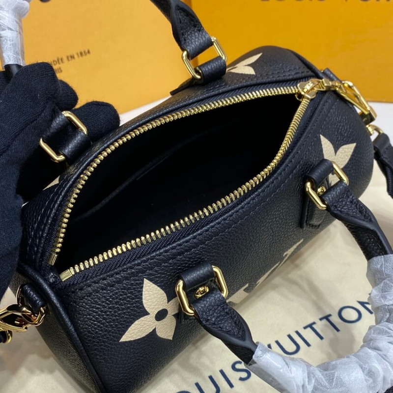 Louis Vuitton Papillon BB M45980 Negro/Beige-12