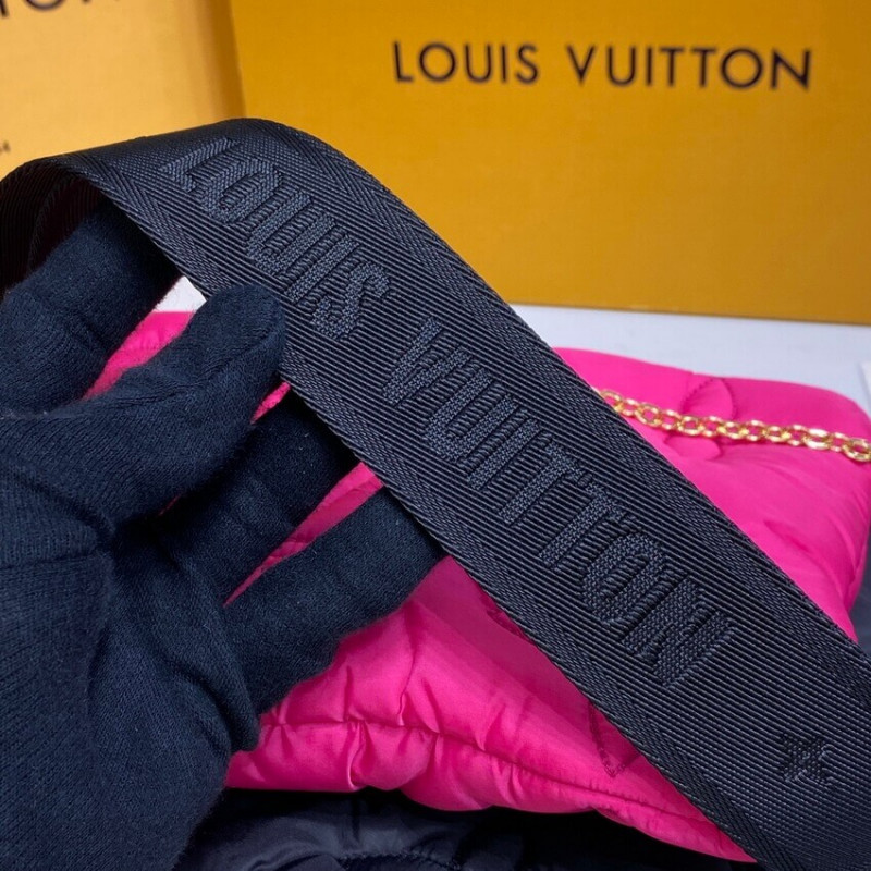 Louis Vuitton Econyl Maxi Multi Pochette AccessOires M58980 Negro/Fuchsia-9