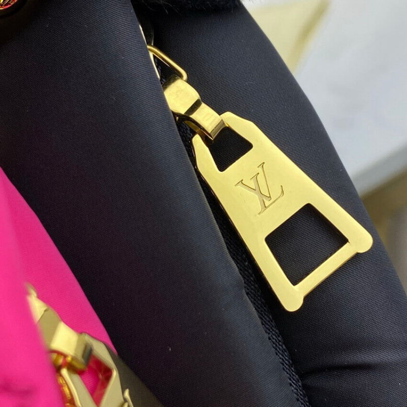 Louis Vuitton Econyl Maxi Multi Pochette AccessOires M58980 Negro/Fuchsia-12