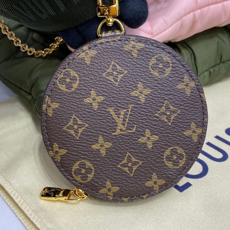 Louis Vuitton Econyl Maxi Multi Pochette AccessOires M58977 Khaki/Beige-8