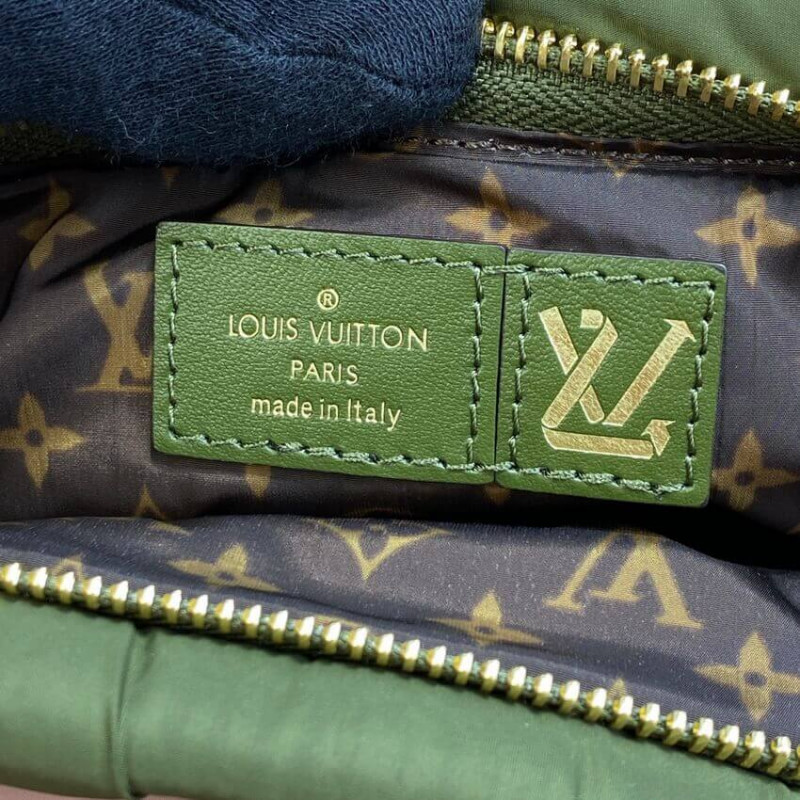 Louis Vuitton Econyl Maxi Multi Pochette AccessOires M58977 Khaki/Beige-16
