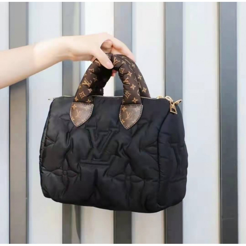 Louis Vuitton Econyl Speedy Bandouliere 25 M59008 Negro-2