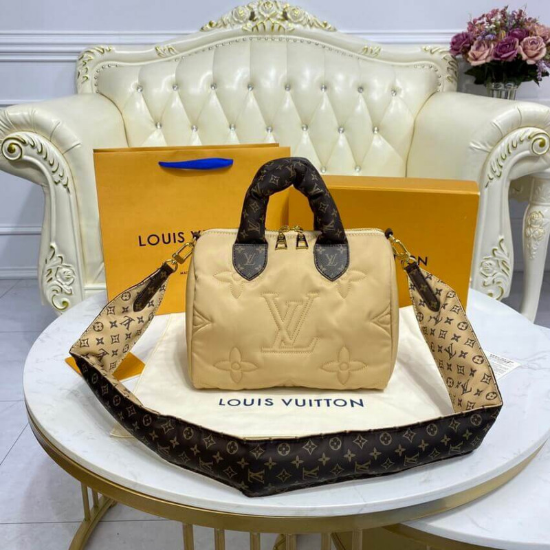 Louis Vuitton Econyl Speedy Bandouliere 25 M59008 Beige-1
