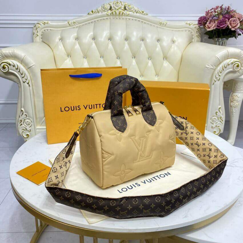 Louis Vuitton Econyl Speedy Bandouliere 25 M59008 Beige-2