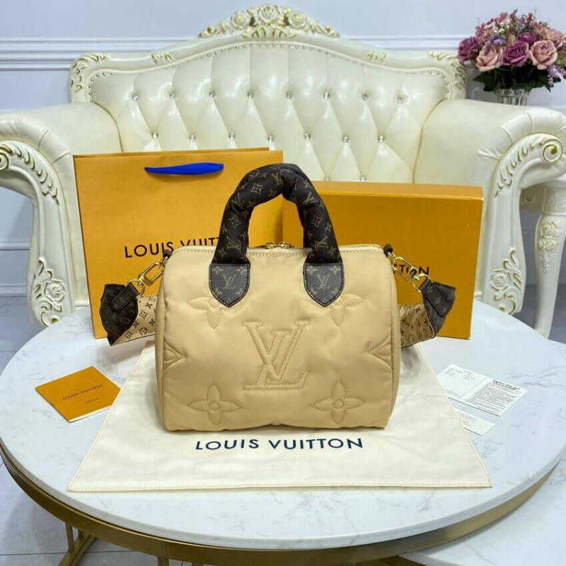 Louis Vuitton Econyl Speedy Bandouliere 25 M59008 Beige-3