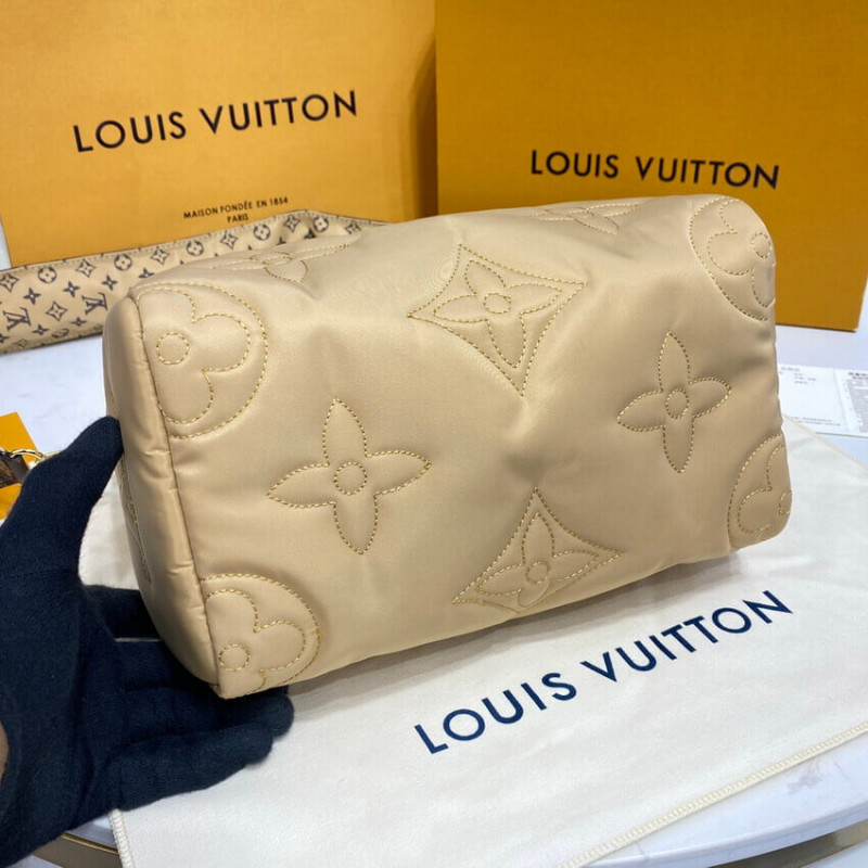 Louis Vuitton Econyl Speedy Bandouliere 25 M59008 Beige-5