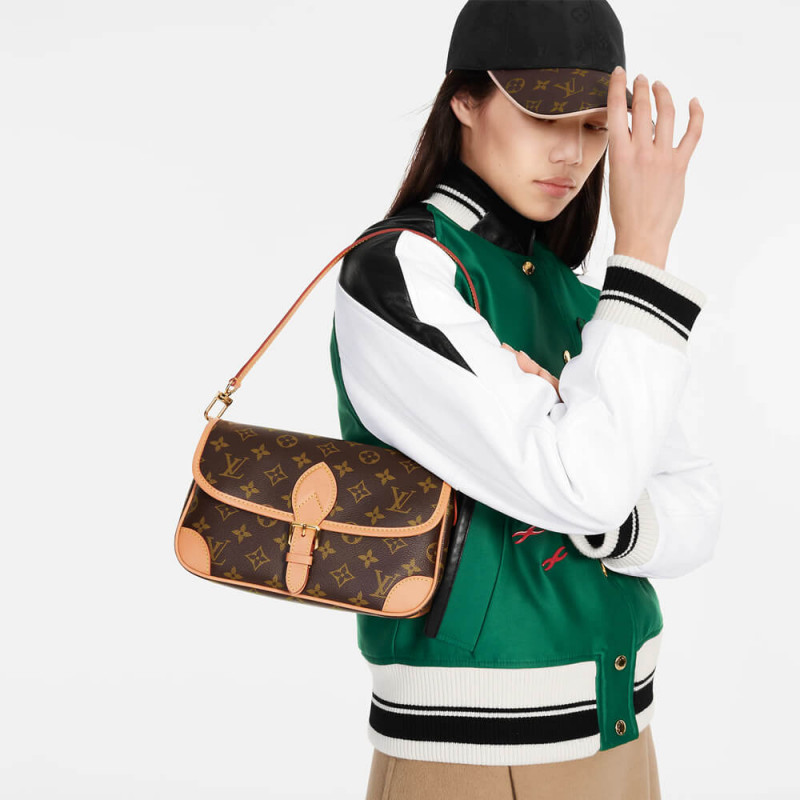 Louis Vuitton Monogram Canvas Diane Bolsa M45985-2