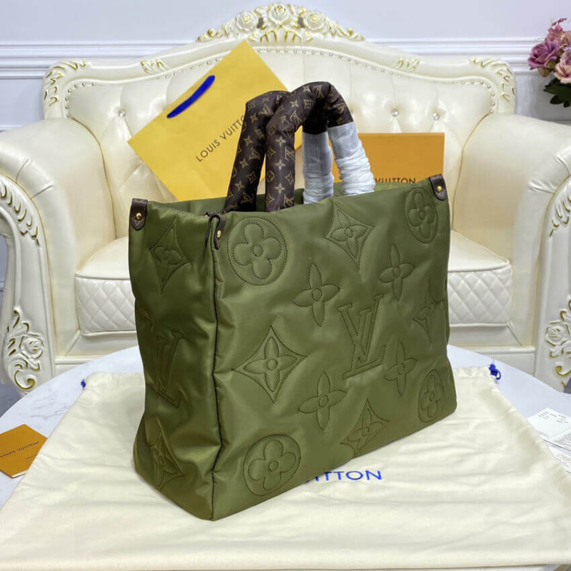 Louis Vuitton Econyl Onthego GM M59008 Caki-2