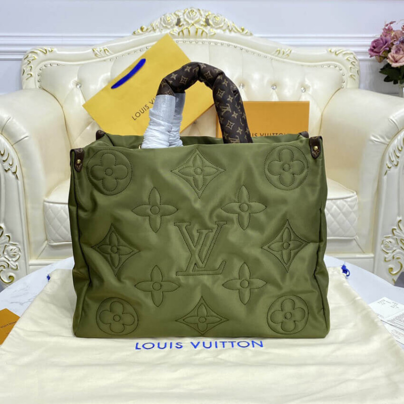 Louis Vuitton Econyl Onthego GM M59008 Caki-3
