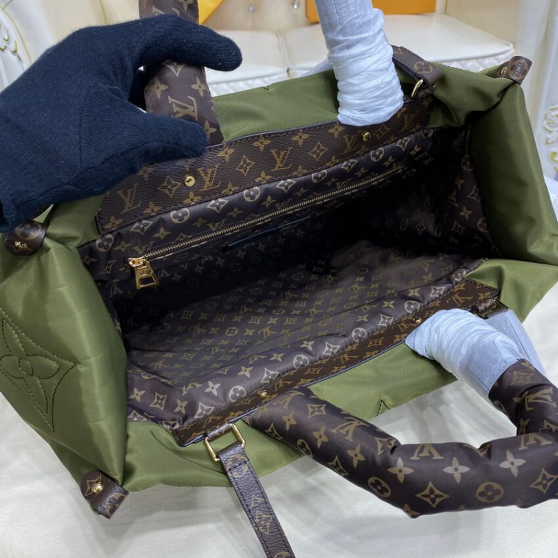 Louis Vuitton Econyl Onthego GM M59008 Caki-9