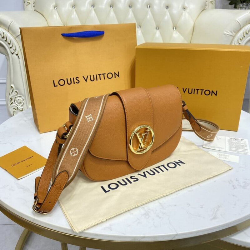 Louis Vuitton LV Pont 9 Soft MM M58968 Sienne Doree-5