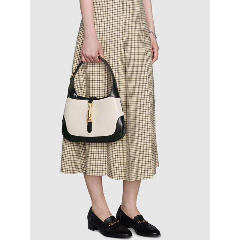 Gucci Jackie 1961 Bolso de hombro pequeño de cuero 636706-3