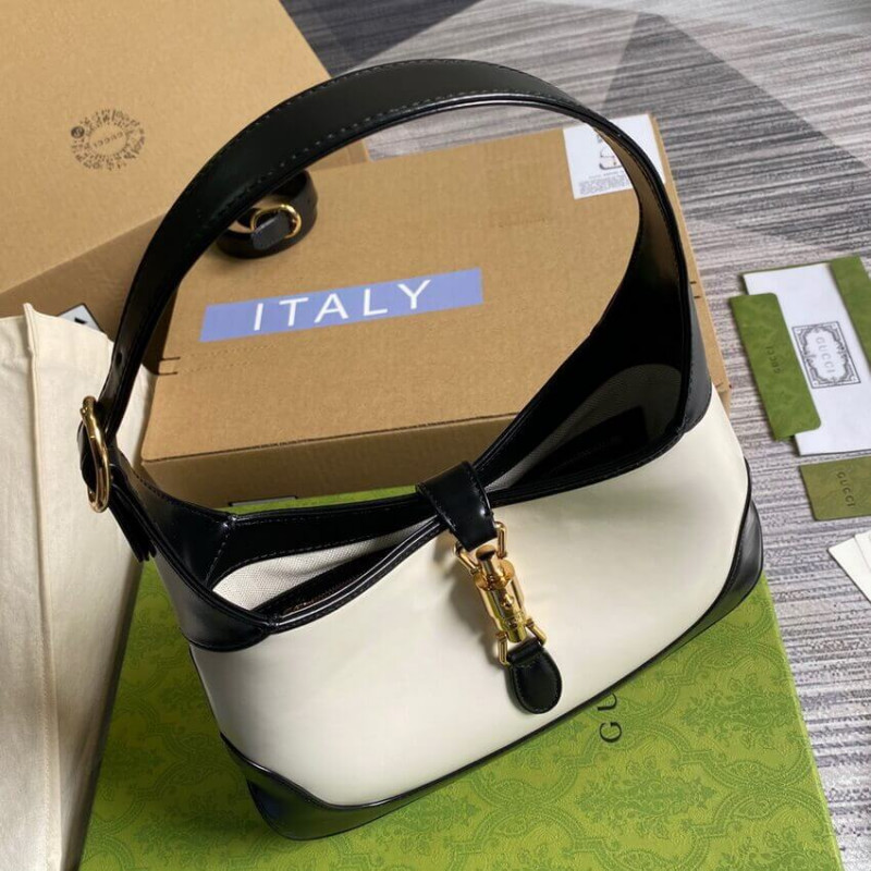 Gucci Jackie 1961 Bolso de hombro pequeño de cuero 636706-7