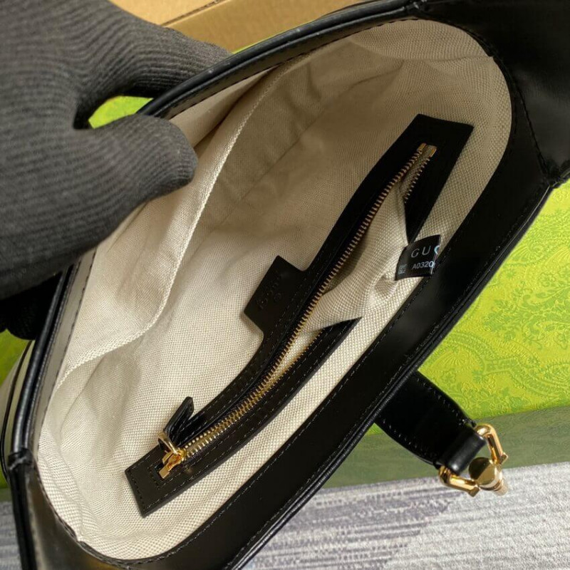 Gucci Jackie 1961 Bolso de hombro pequeño de cuero 636706-10