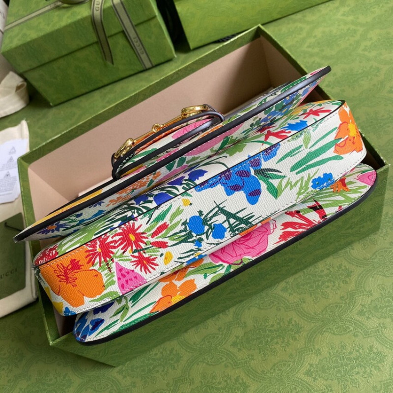 Gucci Horsebit 1955 Bolsa pequeña 602204 en Ken Scott Print-3