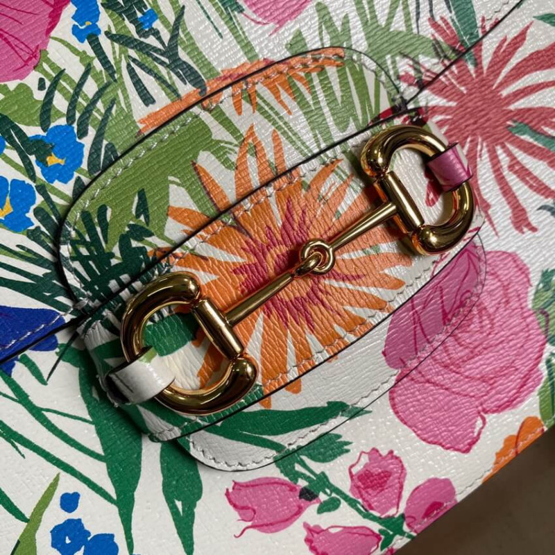 Gucci Horsebit 1955 Bolsa pequeña 602204 en Ken Scott Print-4