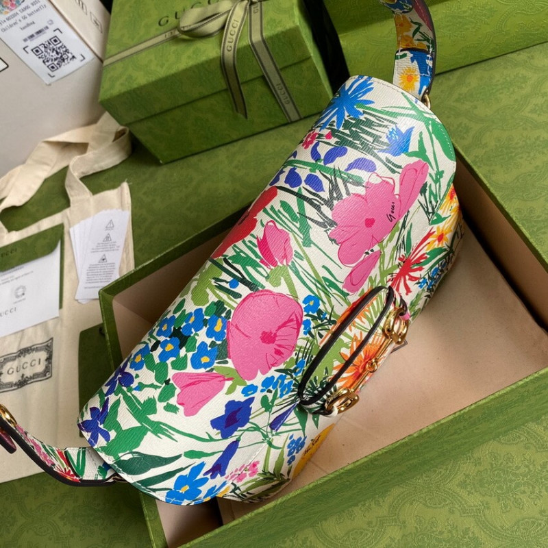 Gucci Horsebit 1955 Bolsa pequeña 602204 en Ken Scott Print-5