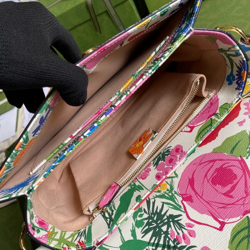 Gucci Horsebit 1955 Bolsa pequeña 602204 en Ken Scott Print-7
