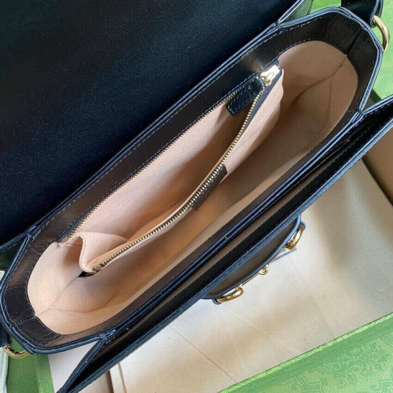 Gucci Horsebit 1955 Bolsa pequeña 602204 en ladrillo/cuero de arena-7