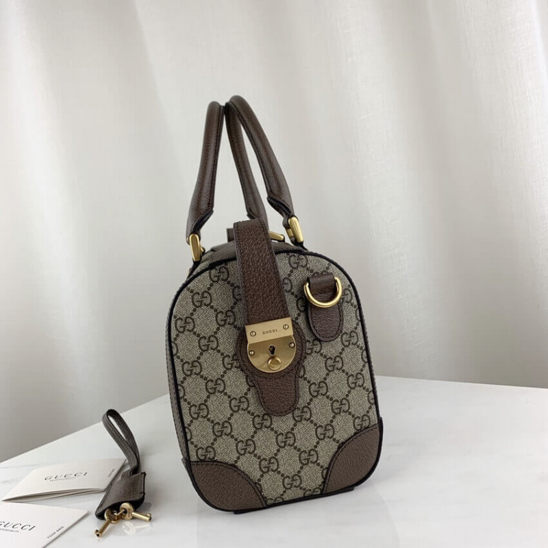 Gucci GG Bolsa Small Duffel con Web 645017-7