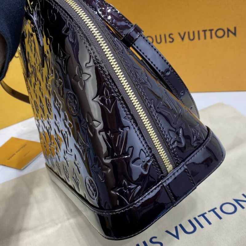 Louis Vuitton Monogram Vernis Leather Alma PM M91611-6