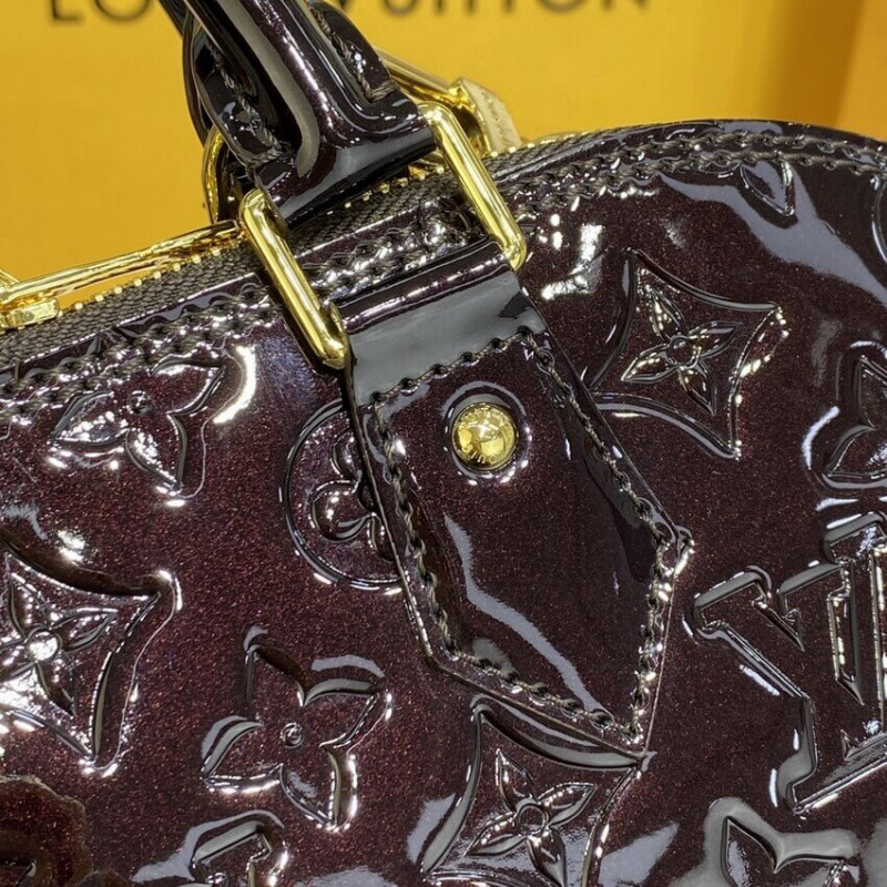 Louis Vuitton Monogram Vernis Leather Alma PM M91611-7