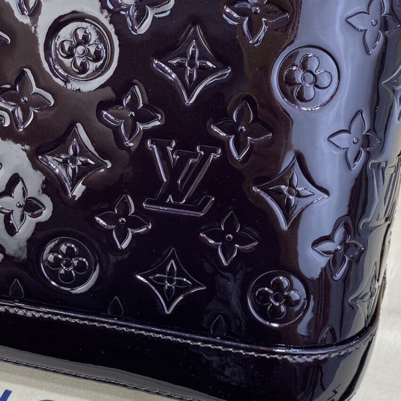 Louis Vuitton Monogram Vernis Leather Alma PM M91611-9