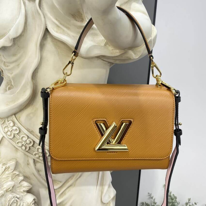 Louis Vuitton Epi Leather Twist MM M59026 Gold Cipango-2