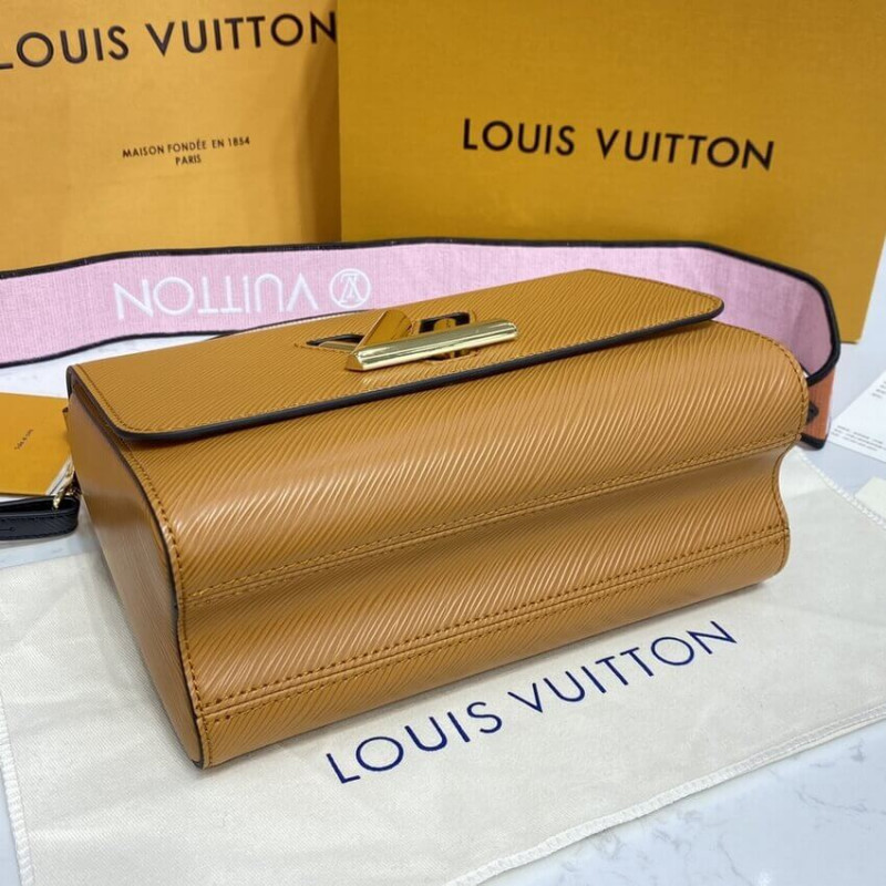 Louis Vuitton Epi Leather Twist MM M59026 Gold Cipango-6