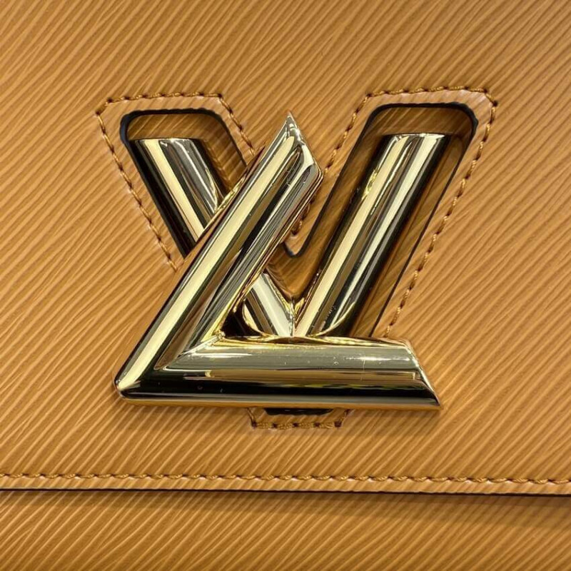 Louis Vuitton Epi Leather Twist MM M59026 Gold Cipango-8