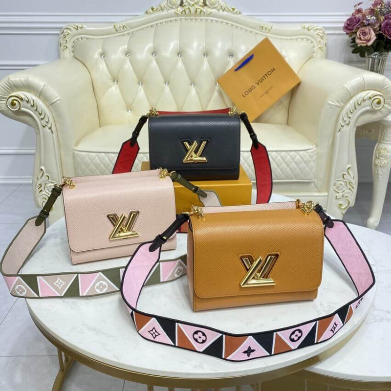 Louis Vuitton Epi Leather Twist MM M59026 Gold Cipango-17