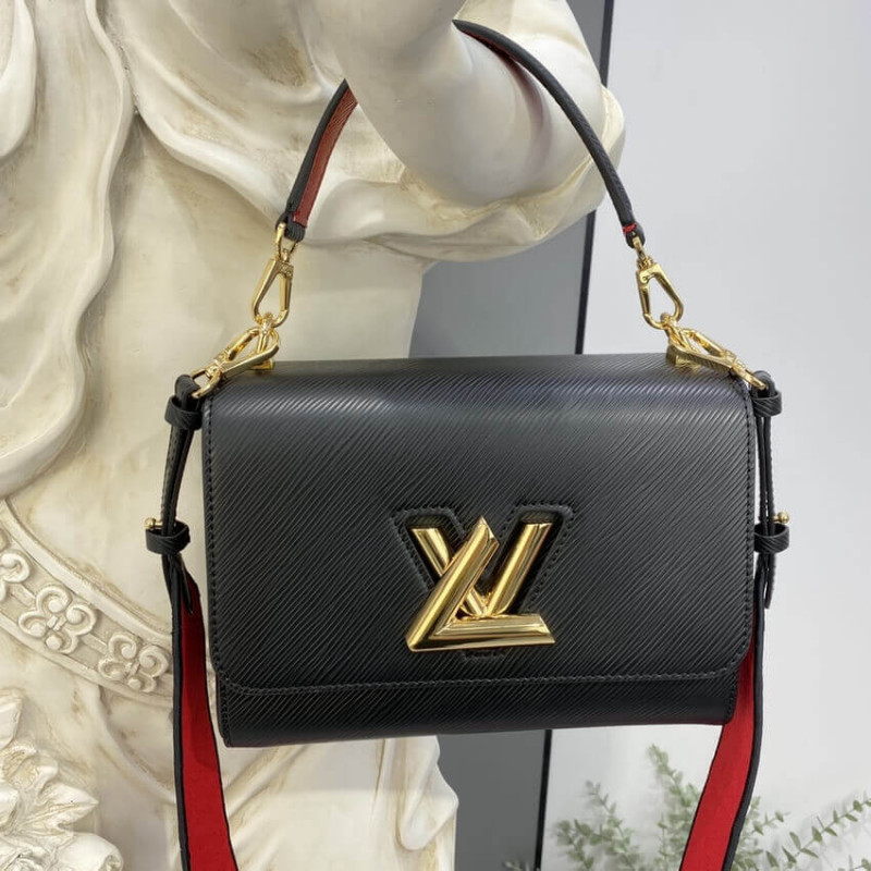 Louis Vuitton Epi Leather Twist MM M59027 Negro-2