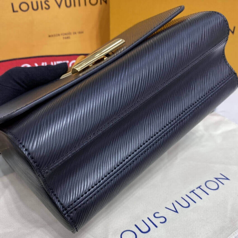 Louis Vuitton Epi Leather Twist MM M59027 Negro-6