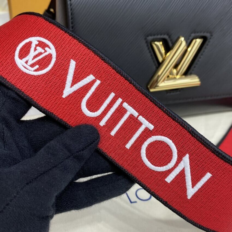 Louis Vuitton Epi Leather Twist MM M59027 Negro-12